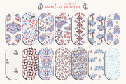Paisley Moths collection, a Pattern Graphic by Mona Ahmed (Thumbnail 3 of 11)