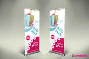 Shopping Mall Roll Up Banner, a Flyer Template by Creatricks