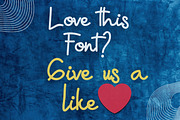 A Distraction: Handwritten Font, a Handwritten Font by PaperMoon (Thumbnail 5 of 7)