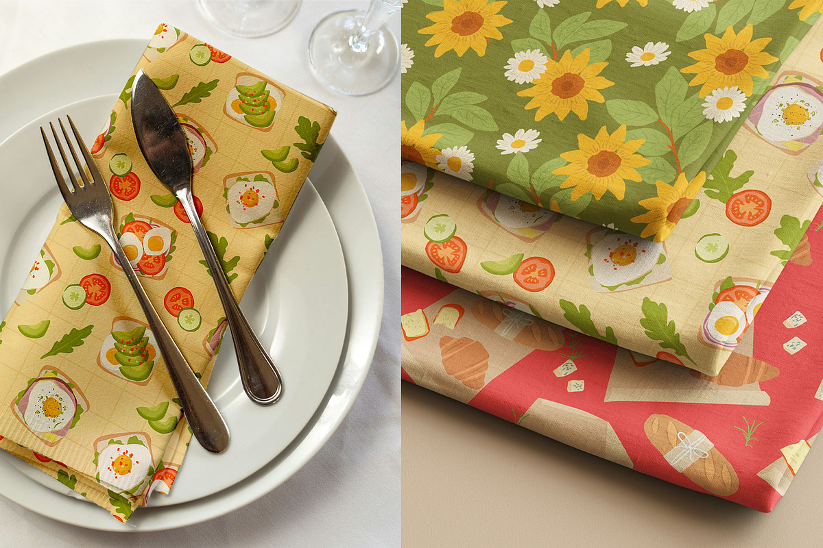 Summer Picnic Graphic Illustrations, a Seasonal Illustration by CreativeChristiana (Photo 13 of 14)
