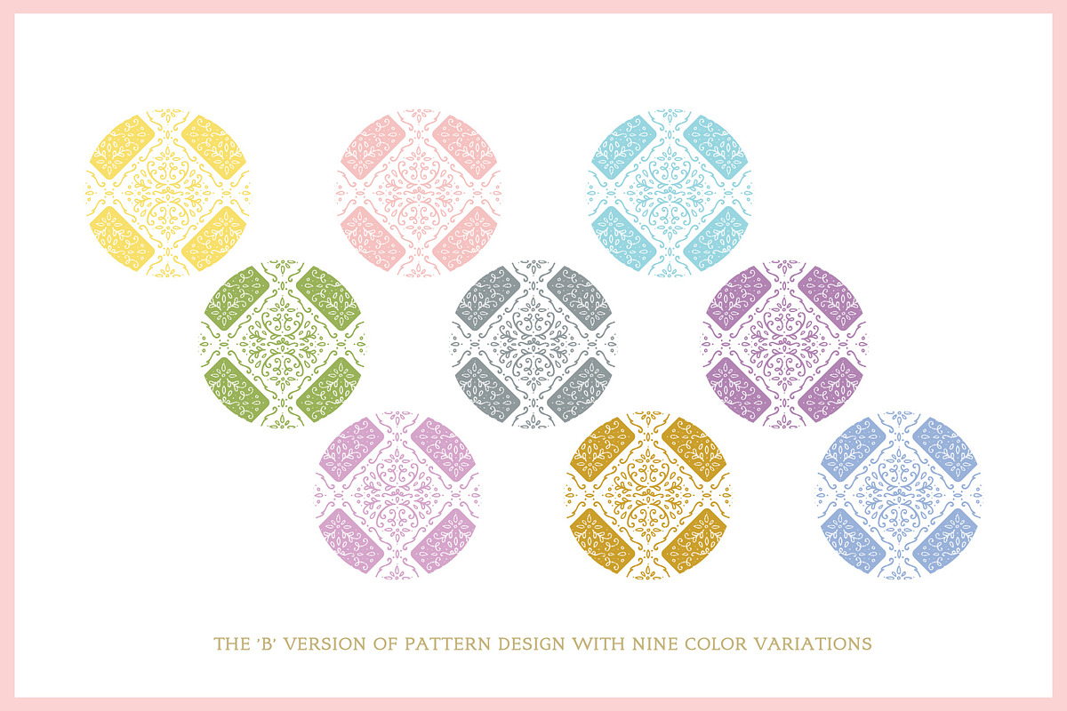 Cottagecore Pattern 5 Romantic Tiles, a Pattern Graphic by Euonia Meraki (Photo 6 of 13)