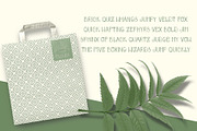Heather - uppercase font, a Font by rosypatterns (Thumbnail 5 of 5)