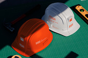 20+ Safety Helmet Mockups Bundle, a Mockup by Vitora Mockup (Thumbnail 10 of 14)