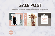 Business Instagram Canva Template, a Social Media Template by Social Assumptions (Thumbnail 5 of 7)