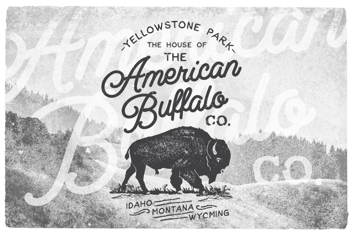 American Vintage Badges 5, a Branding & Logo Template by Opus Nigrum (Photo 2 of 5)