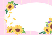 Decorative banner template with, a Background Graphic by LadadikArt (Thumbnail 3 of 3)