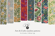 70 Arts & Crafts seamless pattern, a Pattern Graphic by Poppy Lane Studio (Thumbnail 1 of 10)