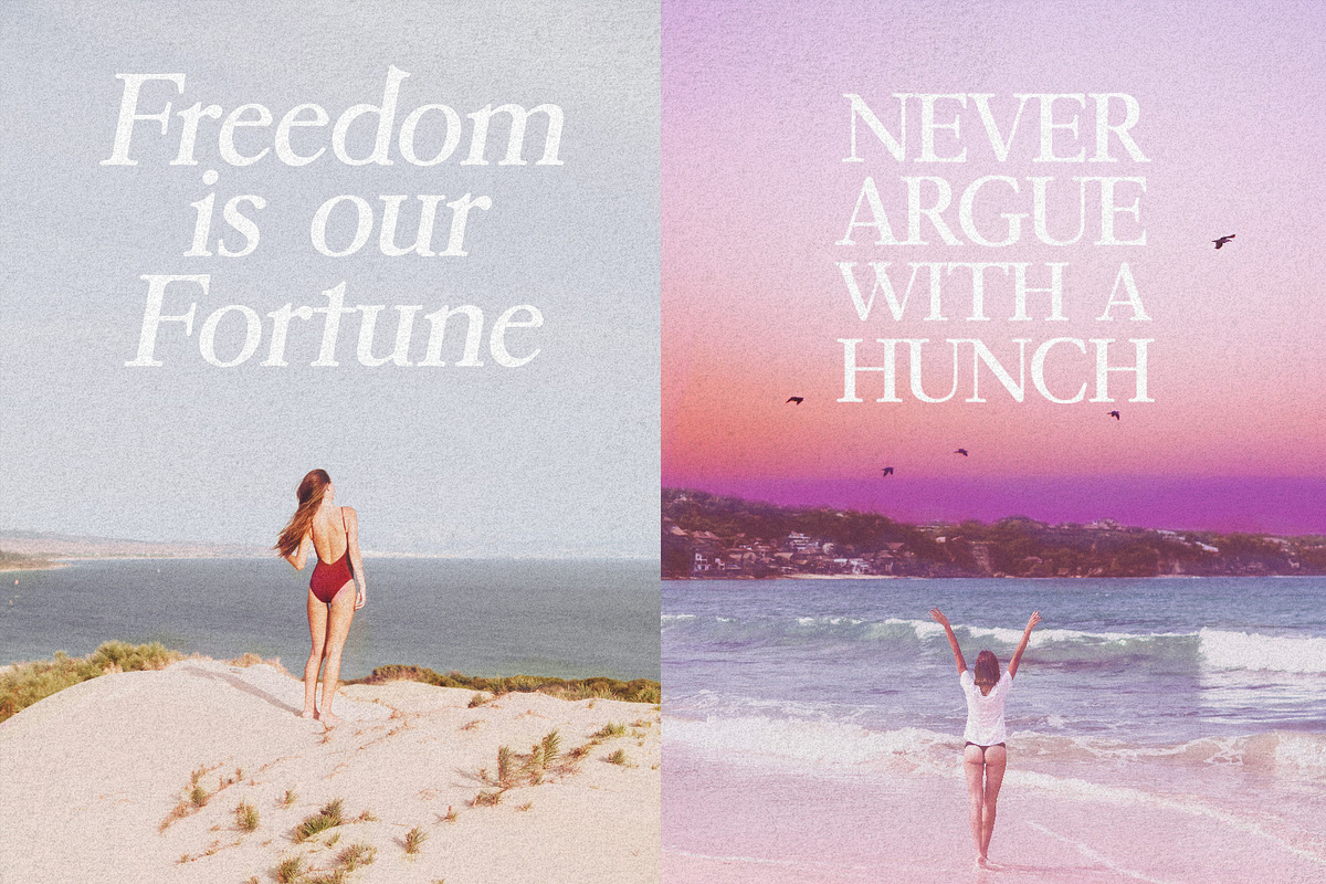 Sojourn - 1980s Serif Typeface, a Serif Font by HipFonts (Photo 2 of 10)