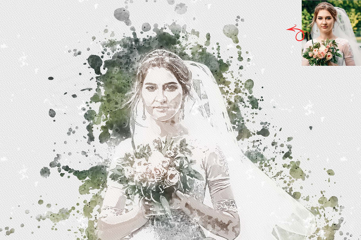 Ink Splash Art Photoshop Action, an Action Add-On by Photoshop Action (Photo 9 of 15)