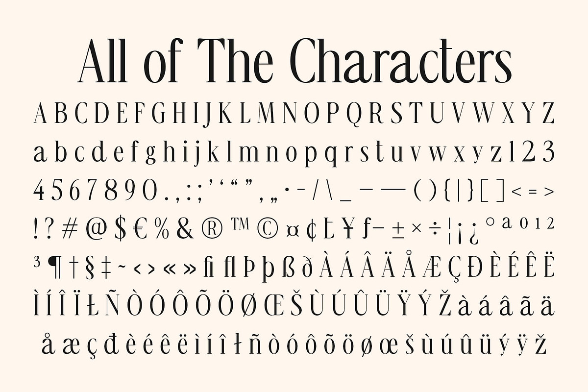 CS Ristela – Elegant Serif Typeface, a Serif Font by Craft Supply Co. (Photo 8 of 8)