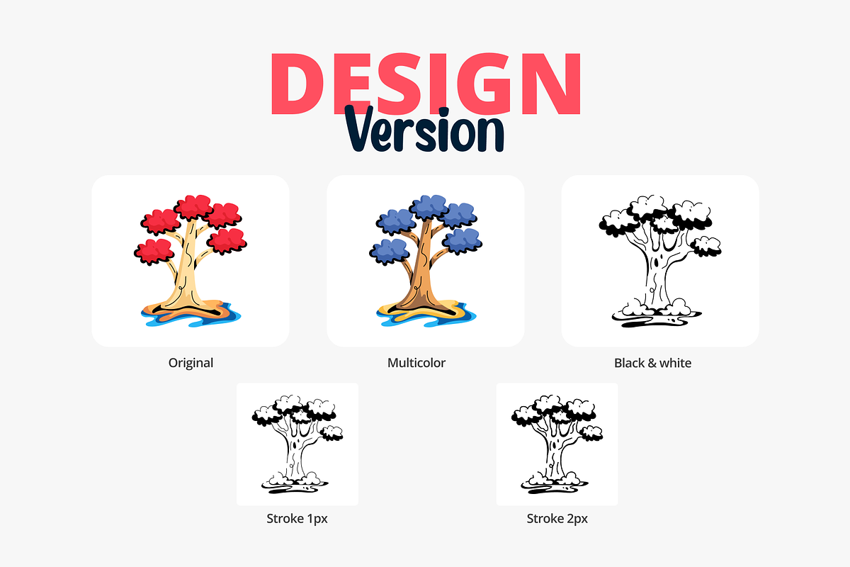 Animated Tropical Icon Set, a Duotone Icon by Prosymbols (Photo 5 of 14)