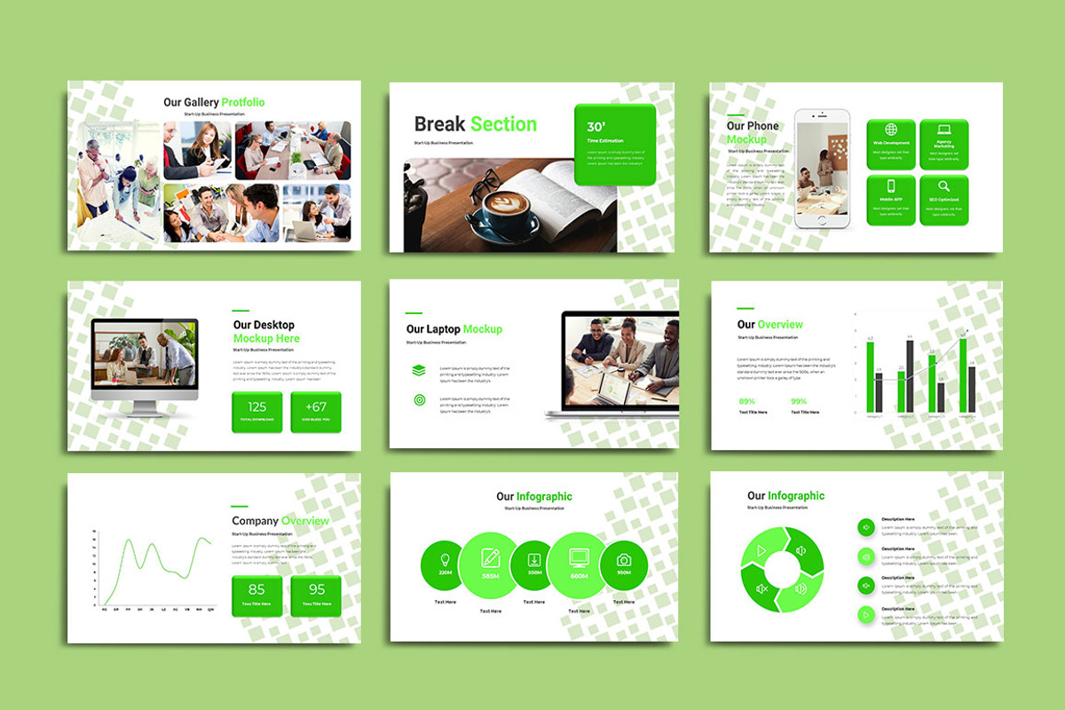 Start-Up Powerpoint Template, a Presentation Template by yanindesign (Photo 4 of 5)