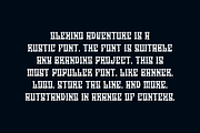 Glexino Adventure - Travel Font, a Slab Serif Font by QR Design Studio (Thumbnail 4 of 6)