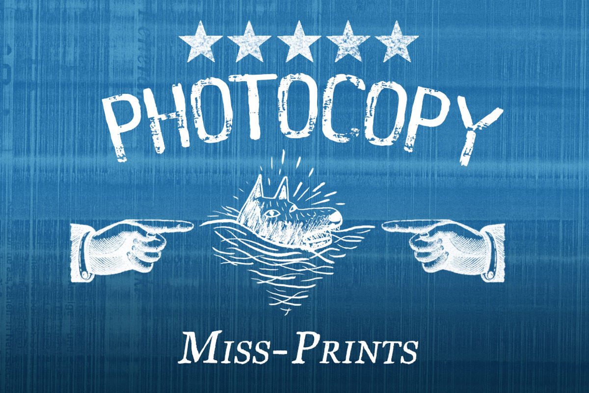 22 Photocopy MissPrints, a Texture Graphic by Ed J Brown (Photo 5 of 5)