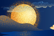 Mid-Autumn Festival Illustration, a Seasonal Illustration by Valenty (Thumbnail 3 of 3)