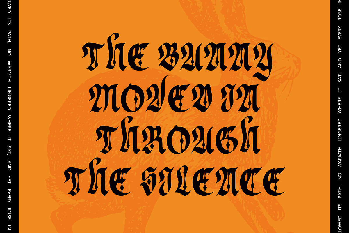 CS Canopus Drawn, a Blackletter Font by Craft Supply Co. (Photo 6 of 8)