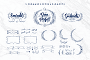 Brights Diamond + EXTRAS, a Script Font by SusiType (Thumbnail 7 of 12)