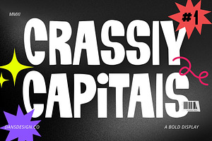 Crassly Capitals Display Font