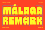 Renza - Bold Heavy Display Font, a Sans Serif Font by Mbonster Design Studio (Thumbnail 14 of 15)