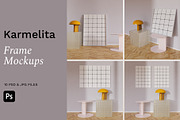 KARMELITA Frame Mockup Bundle, a Print Template by Bonumo (Thumbnail 1 of 10)