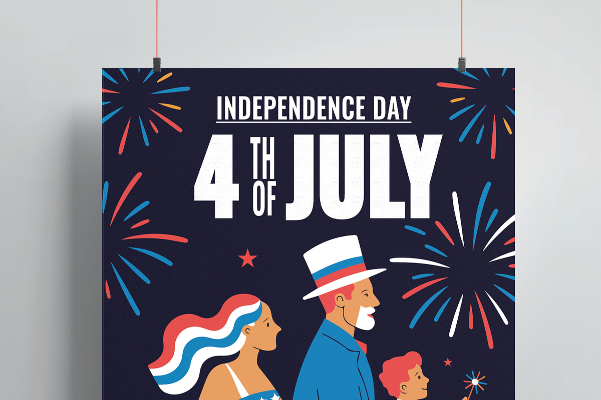 Independence Day Flyer Design, a Flyer Template by MightyDesign (Photo 2 of 8)
