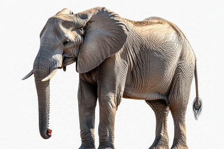 African Elephant in Profile. A majes, an Animal Photo by Pixeness