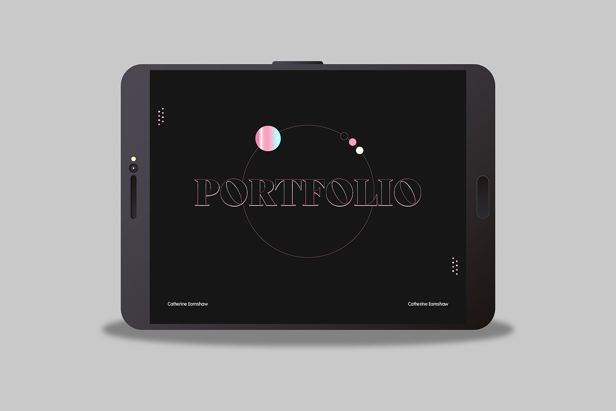 Portfolio Website for Creatives, a Templates & Theme by studiogstock (Photo 2 of 2)