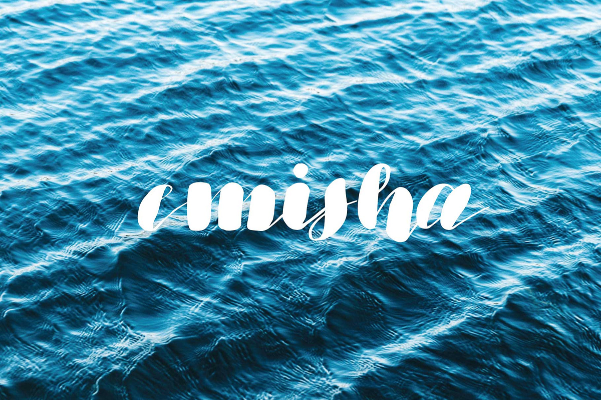 emisha font