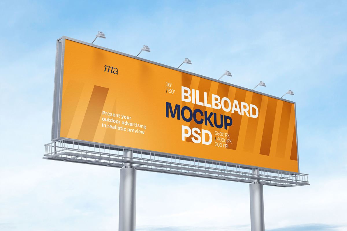 Billboard Mockup Set, a Print Template by mockupatelier (Photo 12 of 12)