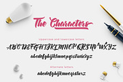 Gineva Script Font, a Script Font by kavoon (Thumbnail 6 of 6)