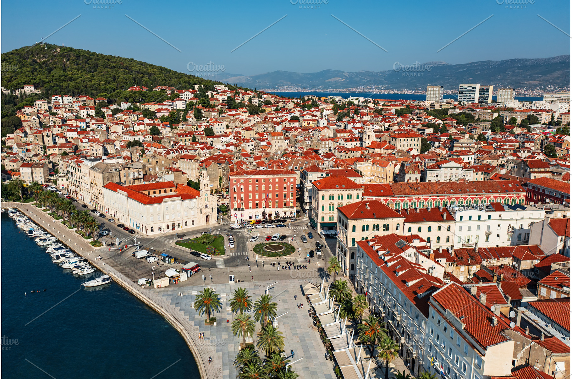 View to Split, Croatia, an Architecture Photo by Nature and travel