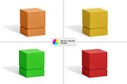Kraft Box with Perfume Mockup, a Packaging Mockup by RamStudio2 (Thumbnail 5 of 11)