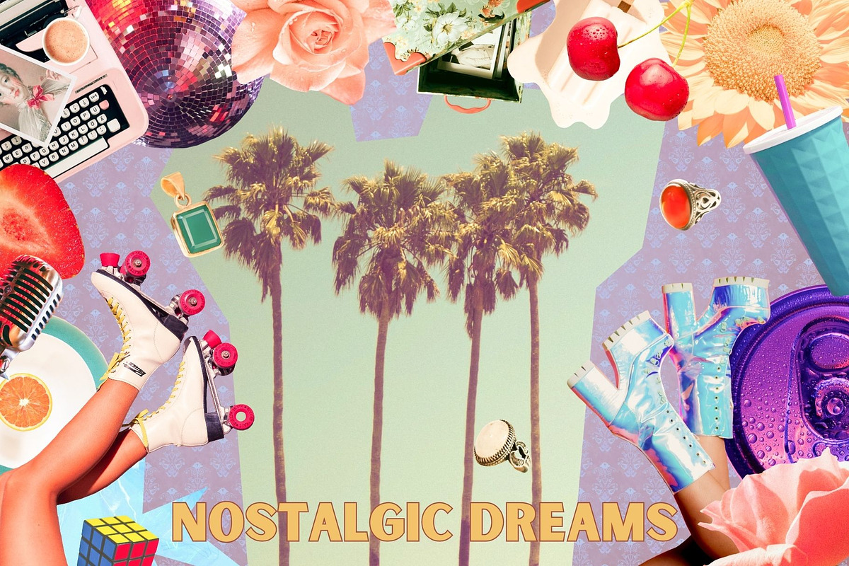 Retro 80s Aesthetic Collage Kit, an Object Graphic by Anzhelika (Photo 5 of 9)
