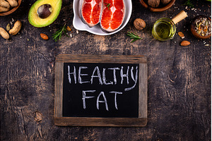 Healthy fat concept. Product with, a Food & Drink Photo by Yulia Furman