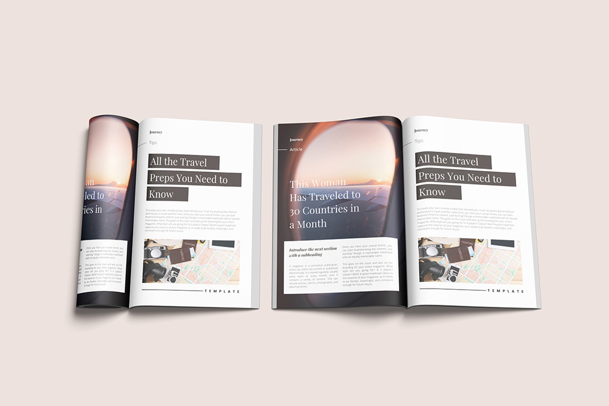 Magazine Mockup, a Product Mockup by bimockup (Photo 5 of 6)