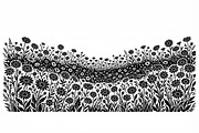 60 Daisy Flower Field Silhouette, a Seasonal Illustration by Amazin_art (Thumbnail 31 of 35)