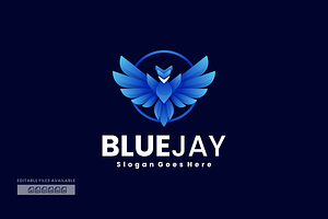 Bluejay Gradient Colorful Logo, a Branding & Logo Template by ivan_artnivora