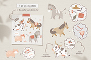 Busy Farm - Farm Animals, an Animal Illustration by Lori Room (Thumbnail 8 of 19)