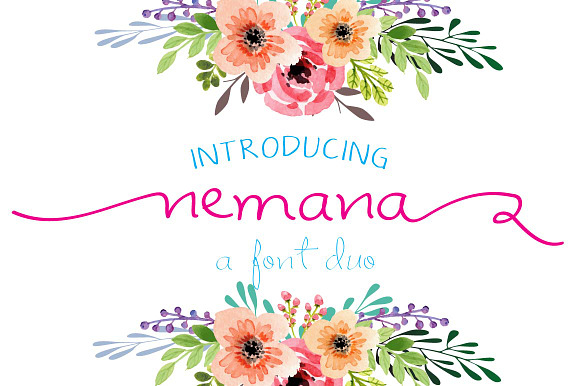 Nemana Font preview 4
