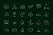 Development Icon Art Set, an Outline Icon by Prosymbols (Thumbnail 8 of 8)