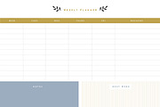 Weekly Planner Printable | A4, a Stationery Template by The Template Depot (Thumbnail 3 of 3)