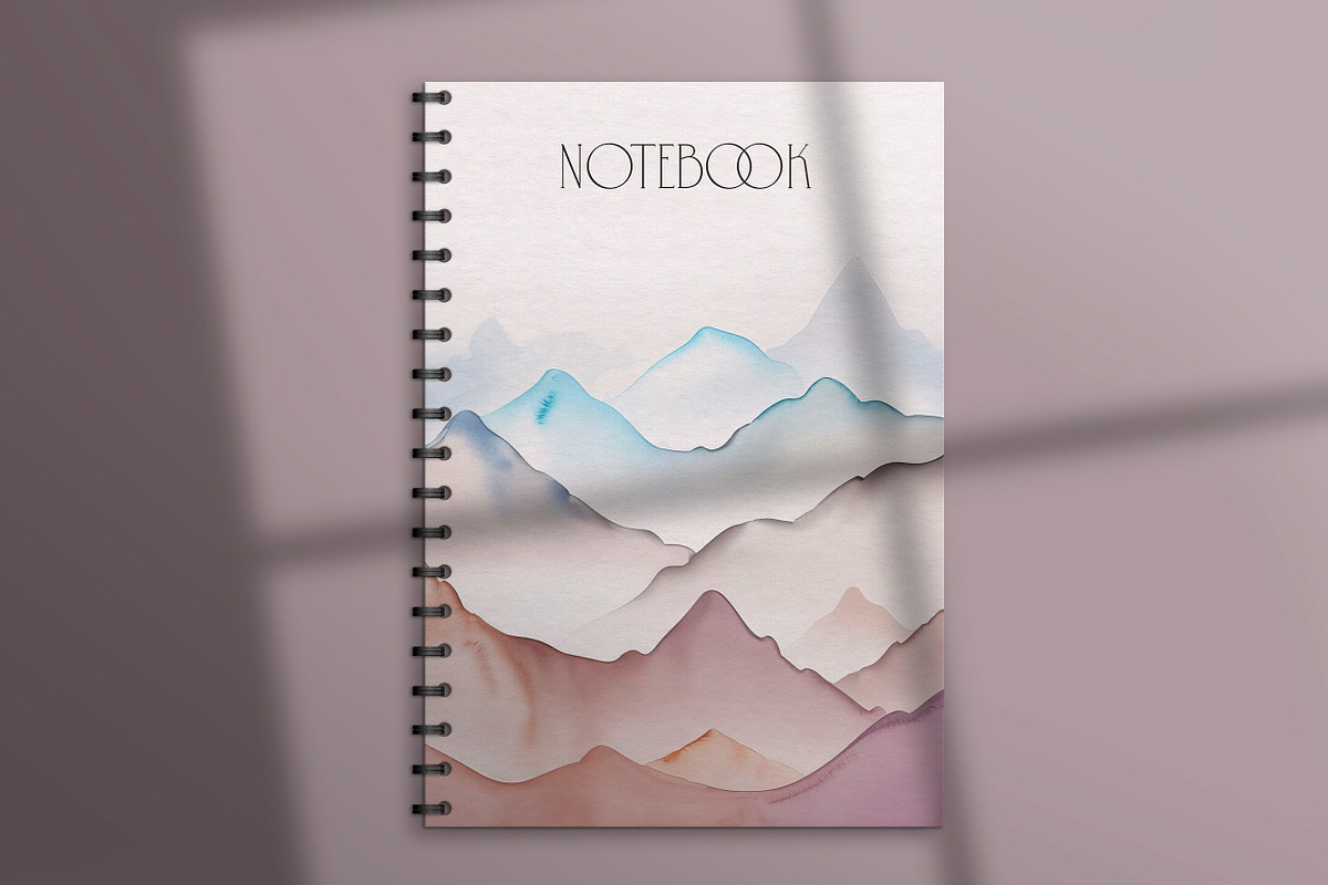 Mountains Watercolor Illustrations, an Illustration by AlineArtStore (Photo 13 of 14)