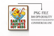 Santa's Hot Mess - Christmas Drink P, an Illustration by Libby Wishes (Thumbnail 2 of 5)