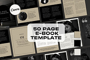 Ebook - Noir Luxe, a Social Media Template by Freedom Business Shop (Thumbnail 1 of 10)