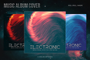 Electronic Music Album Cover Art #3