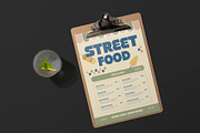 Street Food Menu, a Stationery Template by Neermana (Thumbnail 3 of 4)