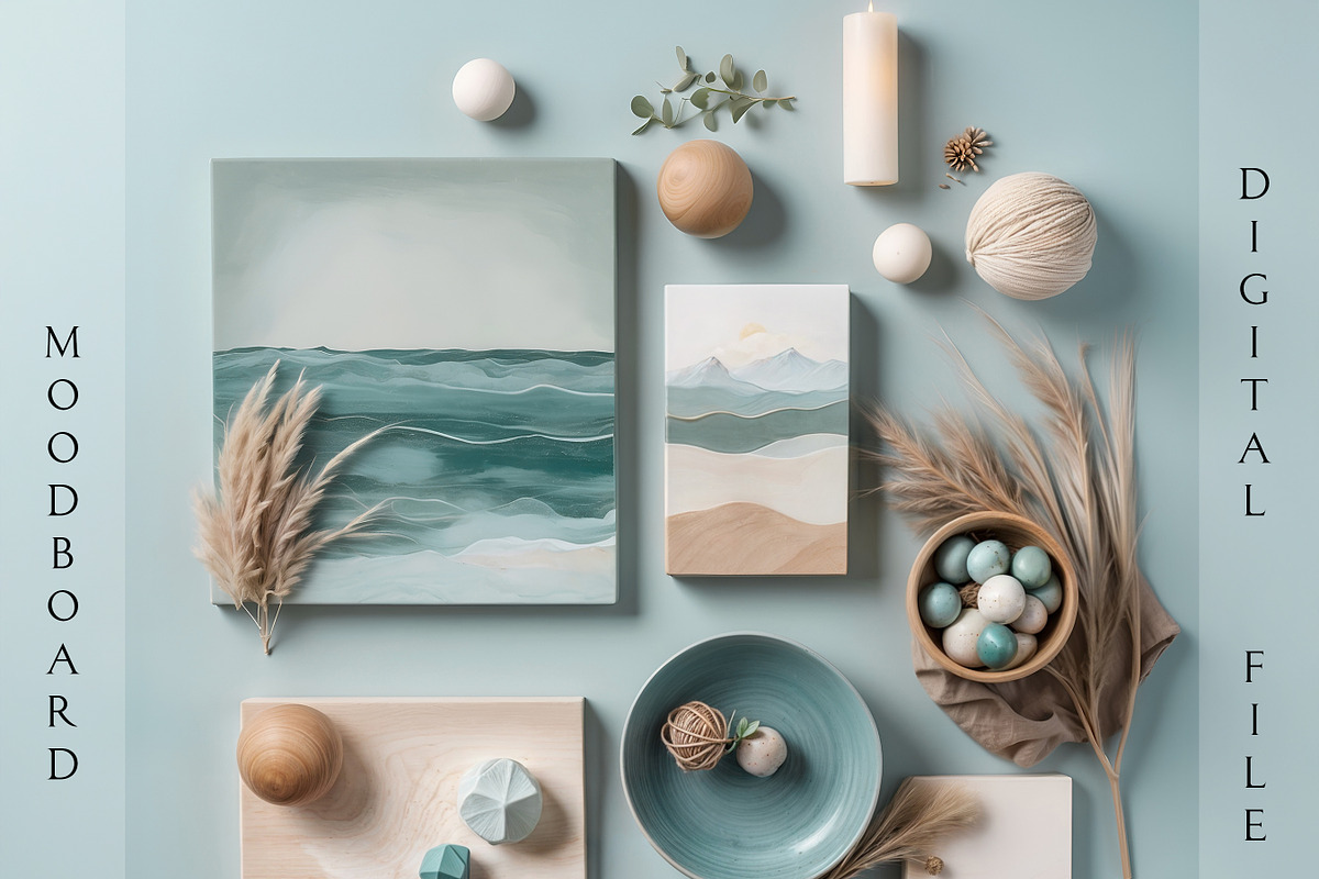 Sea Salt SW 6204 Home Paint Palette, a Presentation Template by CONCEPT COLORS (Photo 8 of 9)