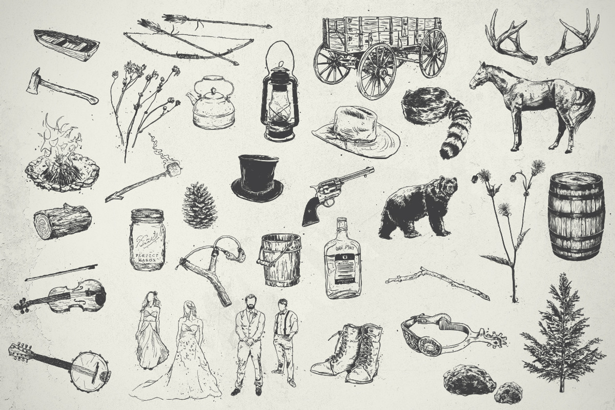 Rustic Goods Vector Handcraft preview 4