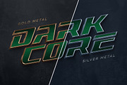 Gold and Silver Outline Text Effect, a Layer Style Add-On by Andrew Skoch Design (Thumbnail 5 of 7)