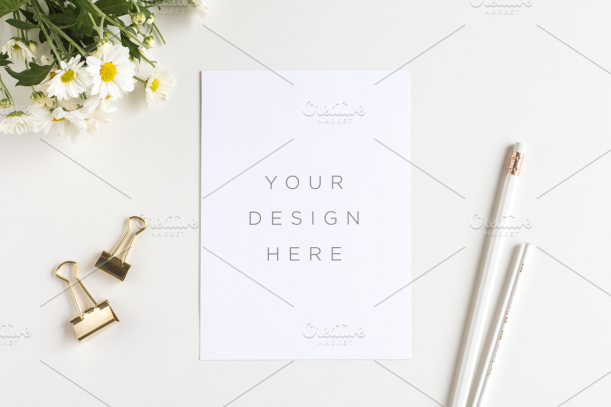The Daisy Bundle - 11 Mockups +photo, a Product Mockup by Salt Color Studio (Photo 12 of 13)